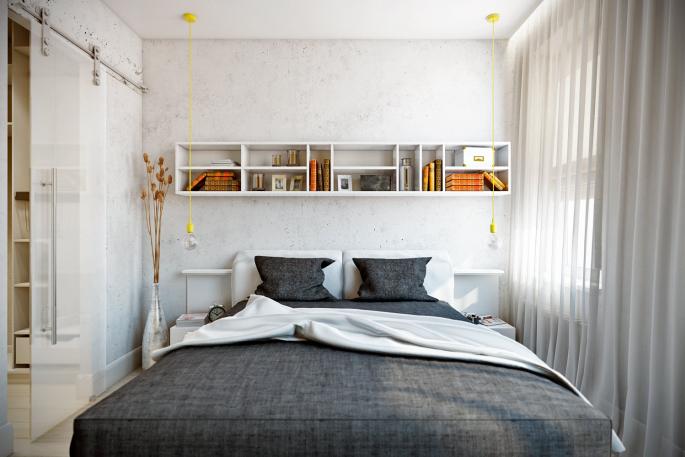 Choosing a bedroom design: lightness and tranquility