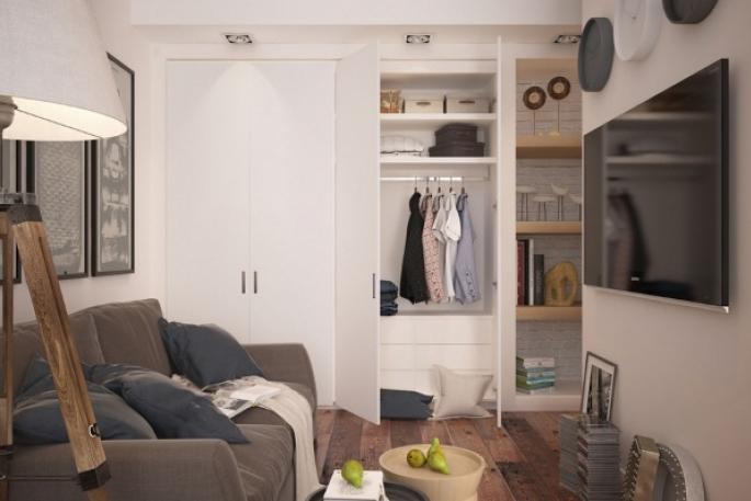 Skaists interjers: neliels dzīvoklis skandināvu stilā Skaists interjers: mazs dzīvoklis skandināvu stilā