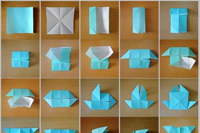 How to make a butterfly out of paper?