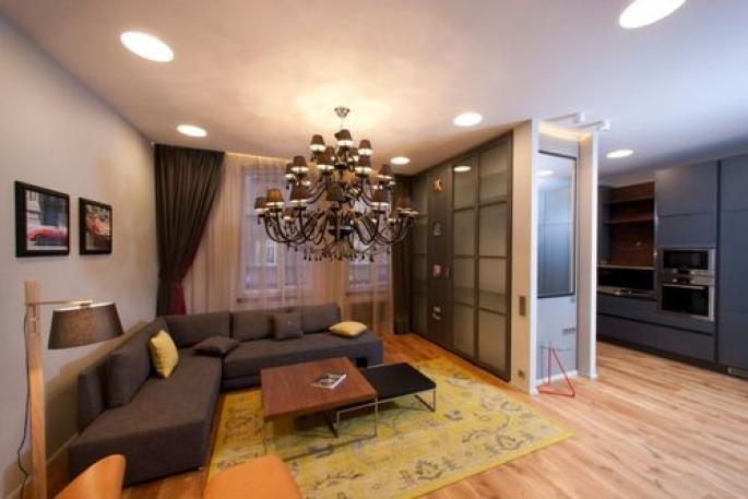 Beautiful photographs of small apartments in designer decoration