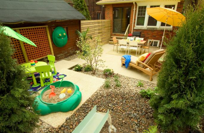 Oyun alanı için el sanatları: Sitenin çocuk alanını ev yapımı ürünlerle donatıyoruz