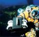 Deep-sea operations using rigid diving suits Means of providing deep-sea rescue operations