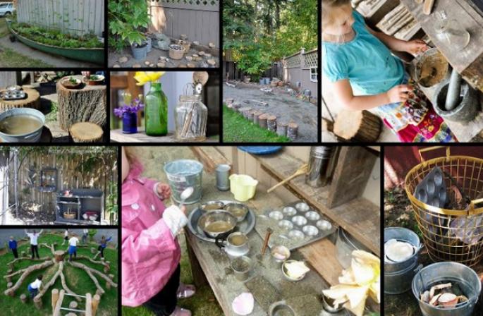 Look at the photos of options equipped at the dacha