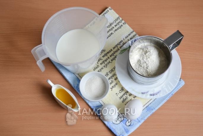 Piena pankūkas ar caurumiem - vienkāršas receptes plānām pankūkām, ātri un garšīgi!