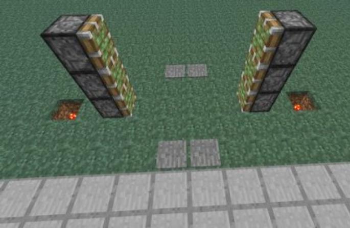 Mehānismi Minecraft spēlē: kā izveidot lipīgu virzuli